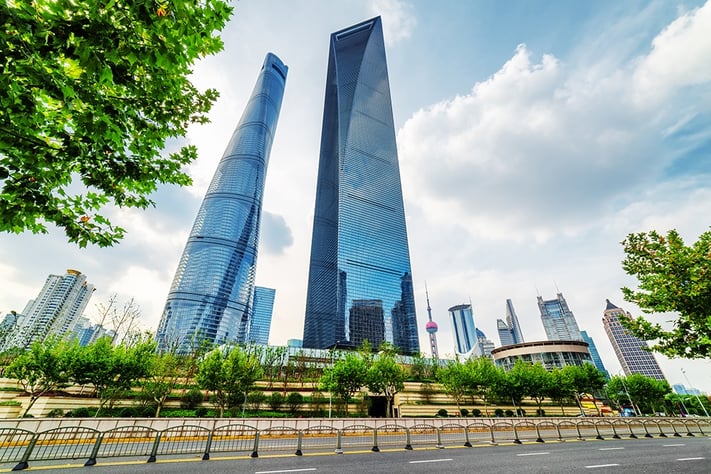 The Shanghai Tower and the Shanghai World Financial Center.jpg